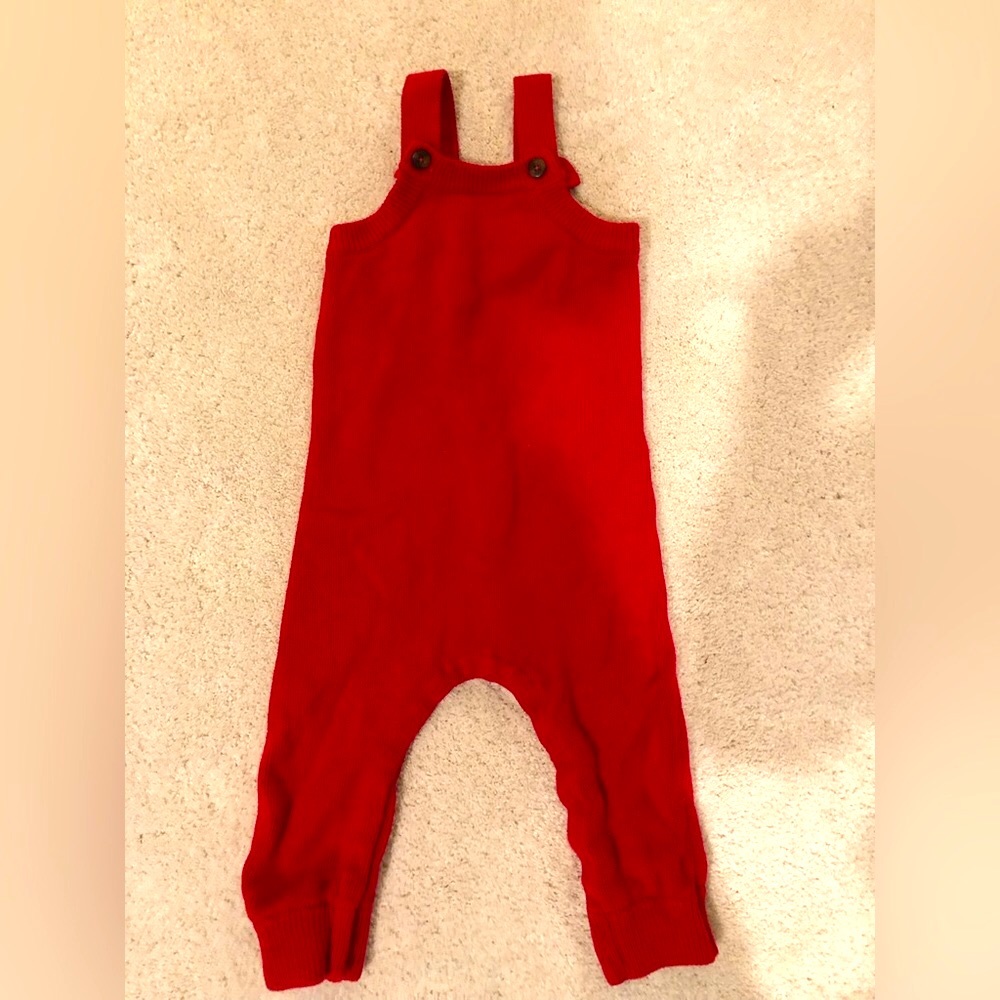 Hanna Andersson 85cm cotton overalls